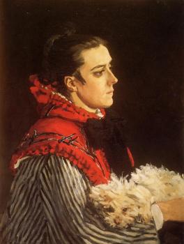 Claude Oscar Monet : Camille with a Small Dog